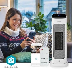 Nedis SmartLife Keramisk PTC Varmeblæser, 2000W