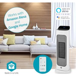 Nedis SmartLife Keramisk PTC Varmeblæser, 2000W