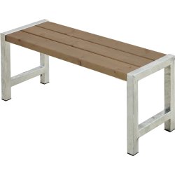 Plus Cafe Plankebænk 127 cm, Thermowood