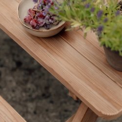 Plus Tiny bord/bænkesæt til børn, 90cm, Thermowood