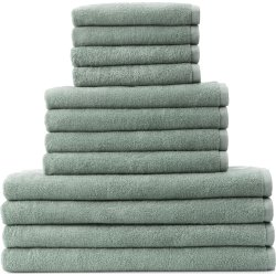 Georg Jensen Damask Håndklædepakke XXXL Sage green