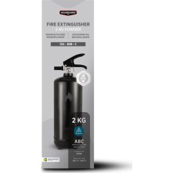 Housegard Pulverslukker | 2 kg | Sort