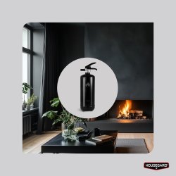 Housegard Pulverslukker | 2 kg | Sort