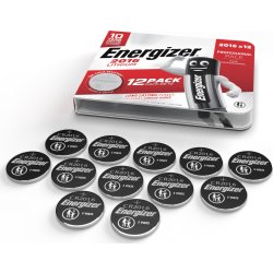 Energizer Lithium CR2016 knapcelle batteri, 12 stk