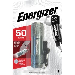 Energizer LED metal lommelygte, 3xAAA, 50lm