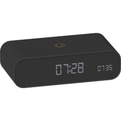 Kreafunk Wakie Vækkeur/Højtaler, sort