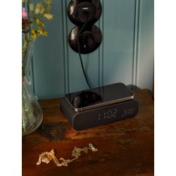 Kreafunk Wakie Vækkeur/Højtaler, sort