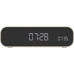 Kreafunk Wakie Vækkeur/Højtaler, ivory sand