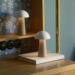 Kreafunk Bello Bærbar Lampe, ivory sand