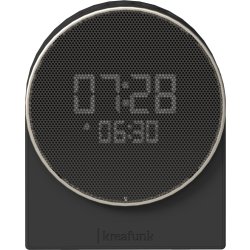 Kreafunk Ivy Vækkeur/Højtaler, sort