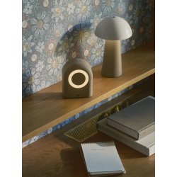 Kreafunk Ivy Vækkeur/Højtaler, ivory sand