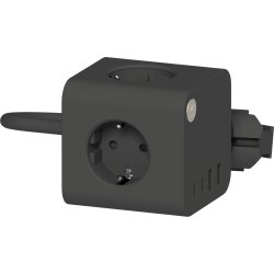 Kreafunk Ambie Wired Strømstation, sort