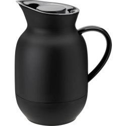 Stelton Amphora Høj Termokande, soft black