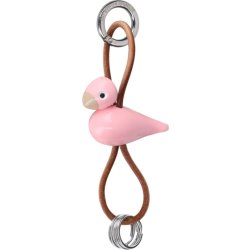 Kay Bojesen Nøglering Fugl, rosa
