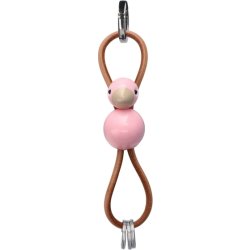 Kay Bojesen Nøglering Fugl, rosa