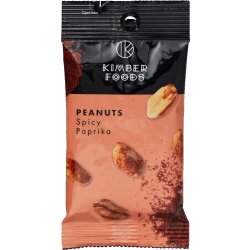 Kimber Foods Peanuts Spicy Paprika, 48 poser á 15g