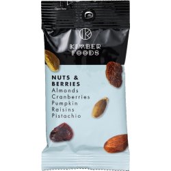 Kimber Foods Nuts & Berries, 48 poser á 20 g