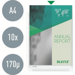 Leitz Plastlomme | A4 | Ekspanderende | 10 stk.