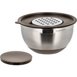 Blomsterbergs Røreskåle, 8 dele 3 + 5 liter, latte