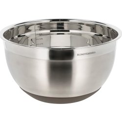 Blomsterbergs Røreskåle, 8 dele 3 + 5 liter, latte