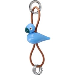 Kay Bojesen Nøglering Fugl, blå