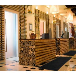 Skridsikker tæppe/måtte, 400x90 cm, sort