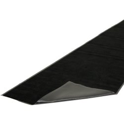 Halkfri matta, 400x90 cm, svart