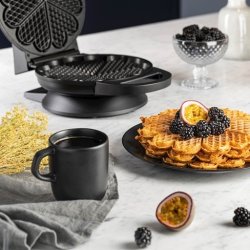 Wilfa WM-623B Vaffeljern, sort