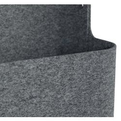 Leitz skrivebordsorganisator | Bærbar | Grå filt