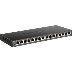 D-LINK Switch, 16-Port 10/100/1000Mbps Gigabit