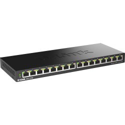 D-LINK Switch, 16-Port 10/100/1000Mbps Gigabit