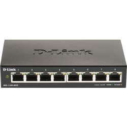 D-LINK Switch 8-Port Gigabit Smart-Styret