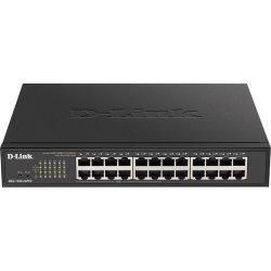 D-LINK Switch, 24-Port, PoE, Gigabit, Smart-Styret