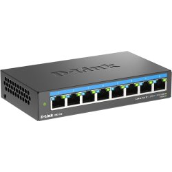 D-LINK Switch, 8-Port, Multi-Gigabit