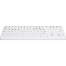 Contour Active Key Tastatur, Kompakt, trådløs hvid