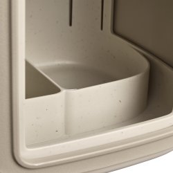 Elho Cosy Fuglefoderhus, 18 cm, mushroom beige