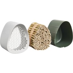 Elho Essential Insekthotel, 18 cm, fibrous grey