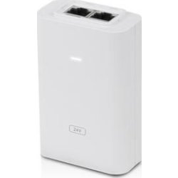 Ubiquiti PoE-injektor 24V DC, 1A, 24W, 2× RJ45