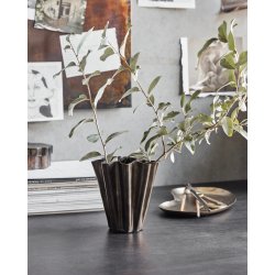 House Doctor Flood Vase H13 cm, antik brun