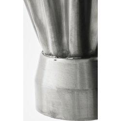 House Doctor Flood Vase H33cm, børstet sølvfinish
