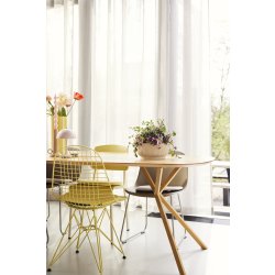 Elho Vibes Bowl Blomsterkrukke, 25 cm, linen white