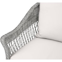 Hven Sofasæt med hynder, 4 dele, sand