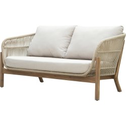 Bali Loungesæt 4 pers. med hynder, akacietræ/natur