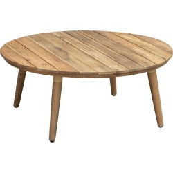 Fiji Loungesæt 4 pers. med hynder, akacietræ/natur