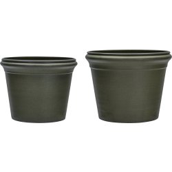 House Doctor Ivy Urtepotter, grøn, 2 stk