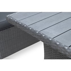 OUTDOOR hjørnesofa / loungesæt, Sort