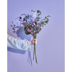 House Doctor Kunstig Buket H76, calm purple