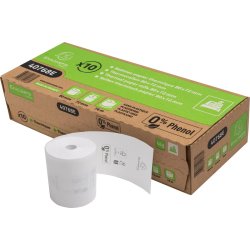 Clairefontaine Termorulle, kasseapp, 80x72mm, 10rl