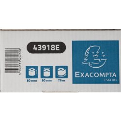 Clairefontaine Termorulle, kasseapp, 80x80mm, 10rl