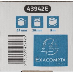 Clairefontaine Termorulle, kreditk., 57x30mm, 20rl